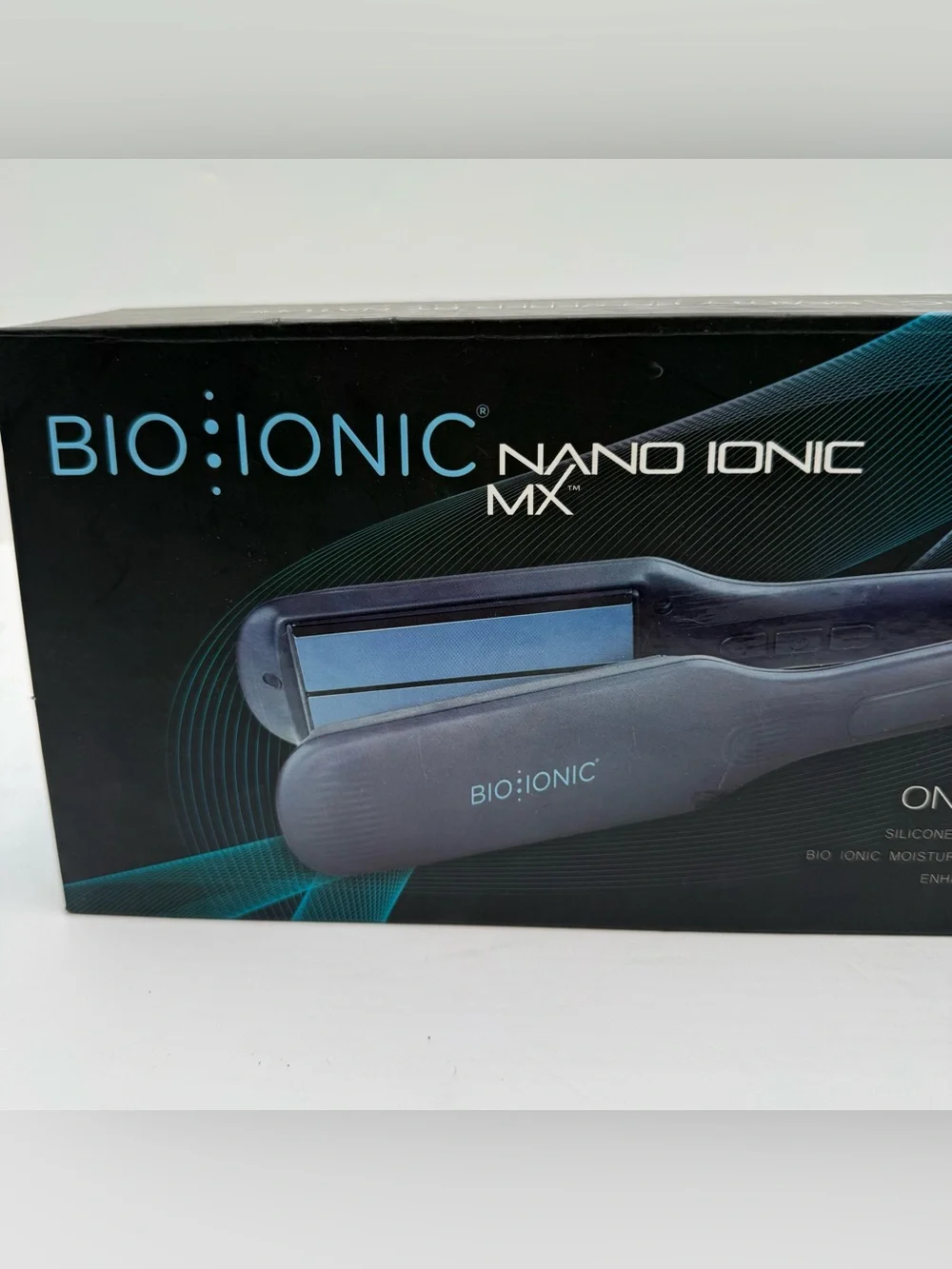 E7 AUTHENTIC Bio Ionic Onepass Nanoionic MX Flat Iron Straightener 1.5